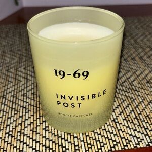 Invisible Post Scented Candle - Yellow